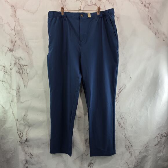 Chubbies Pants Mens Blue Navy Everywear New Avenues Straight Chino - Picture 6 of 15